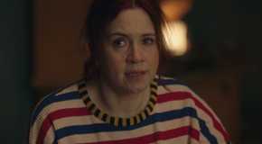 Alice Wetterlund looking sad as D'arcy Bloom in Resident Alien