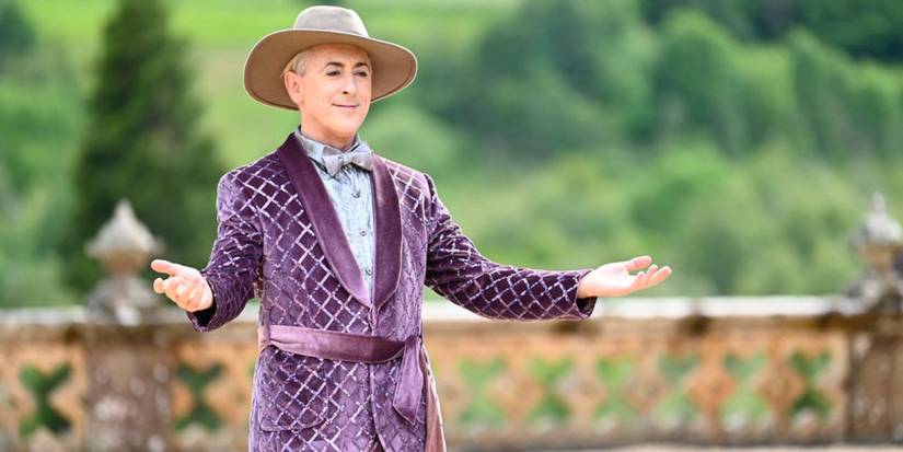 The Traitors' Alan Cumming in a purple suit