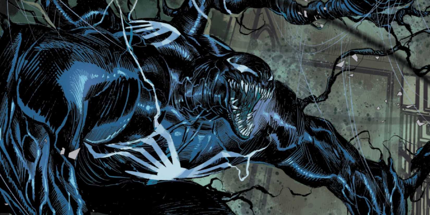 Richard Parker unleashes Ultimate Venom suit in Ultimate Spider-Man #19 by Hickman and Checchetto