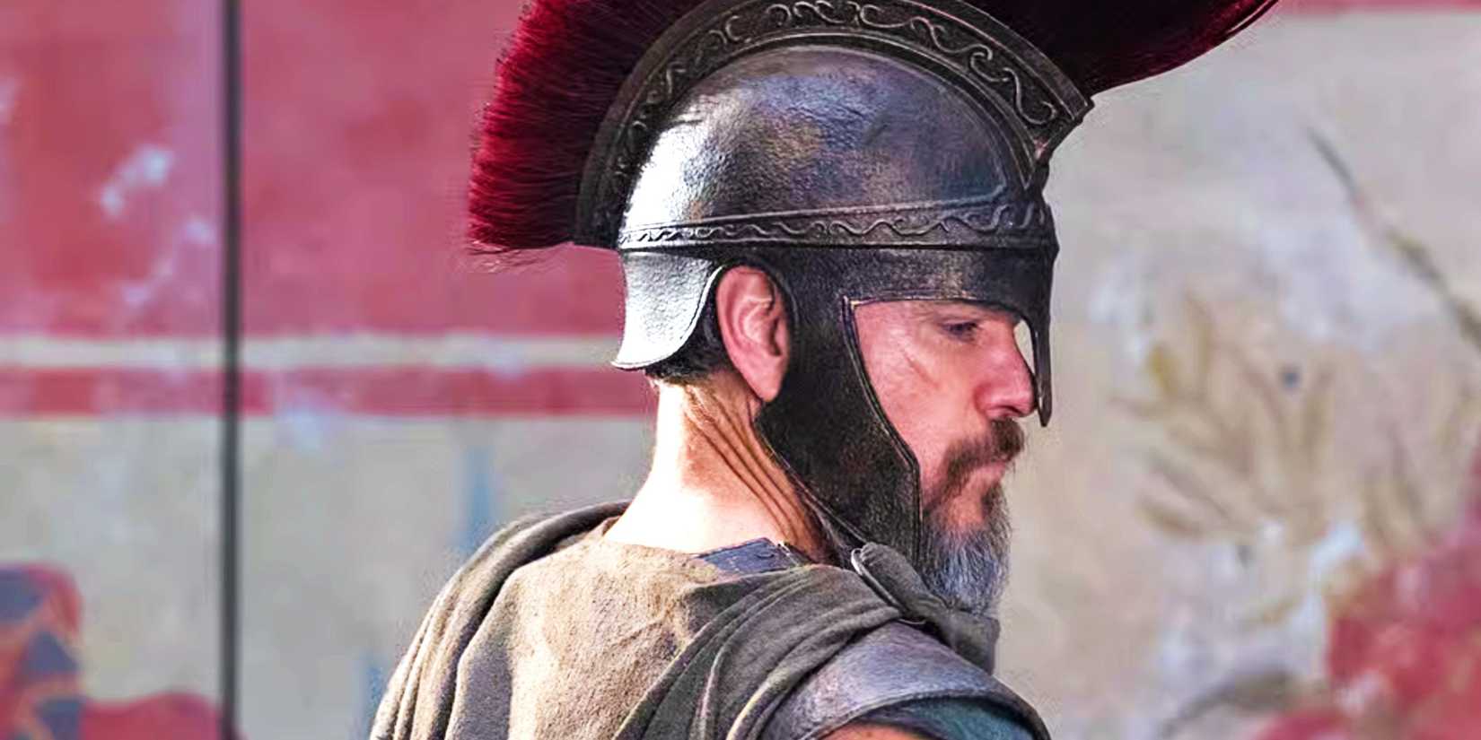 Pôster de The Odyssey com Matt Damon como Odisseu