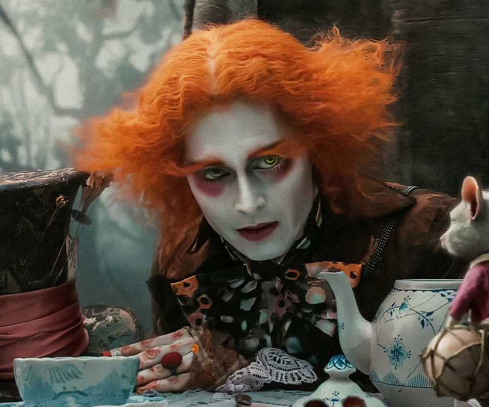 Alice in Wonderland Johnny Depp as the Mad Hatter