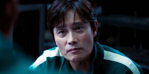 Lee Byung-hun as the Front Man Hwang In-ho in Squid Game