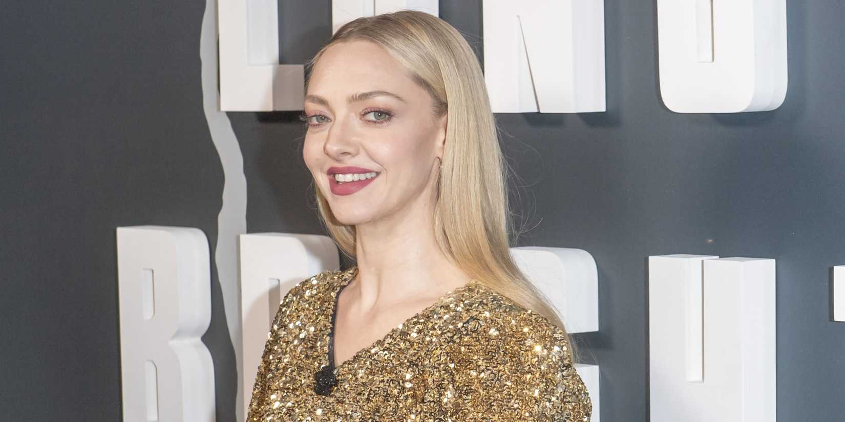 Amanda Seyfried smiling at the camera at the Long Bright River New York premiere