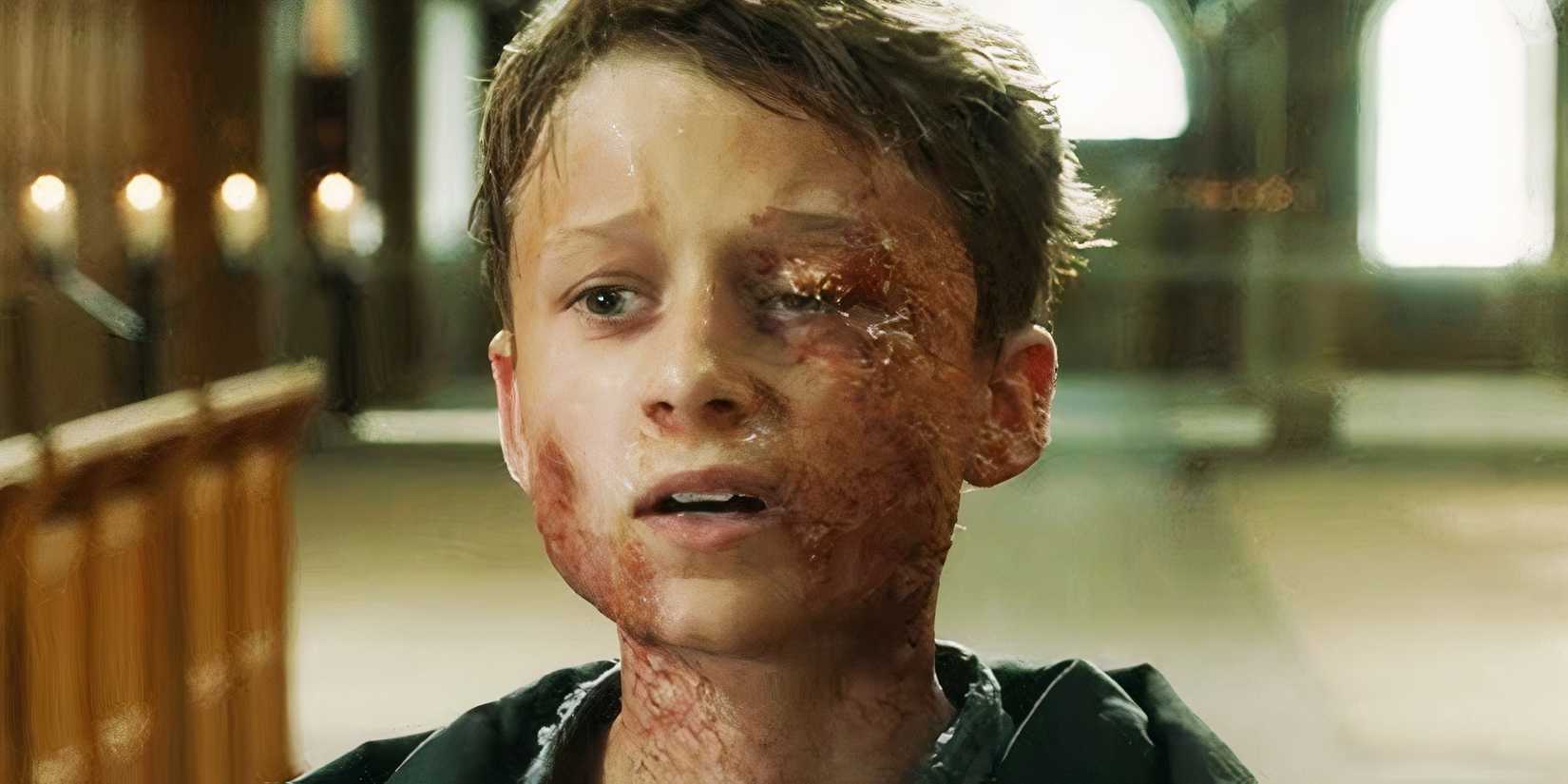 An infected child in the TV show Helix