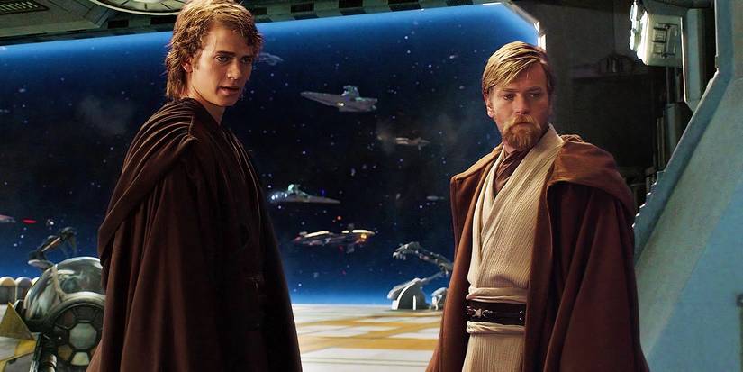 Anakin e Obi-Wan em A Vingança dos Sith