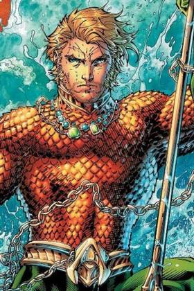 Aquaman from a DC comic