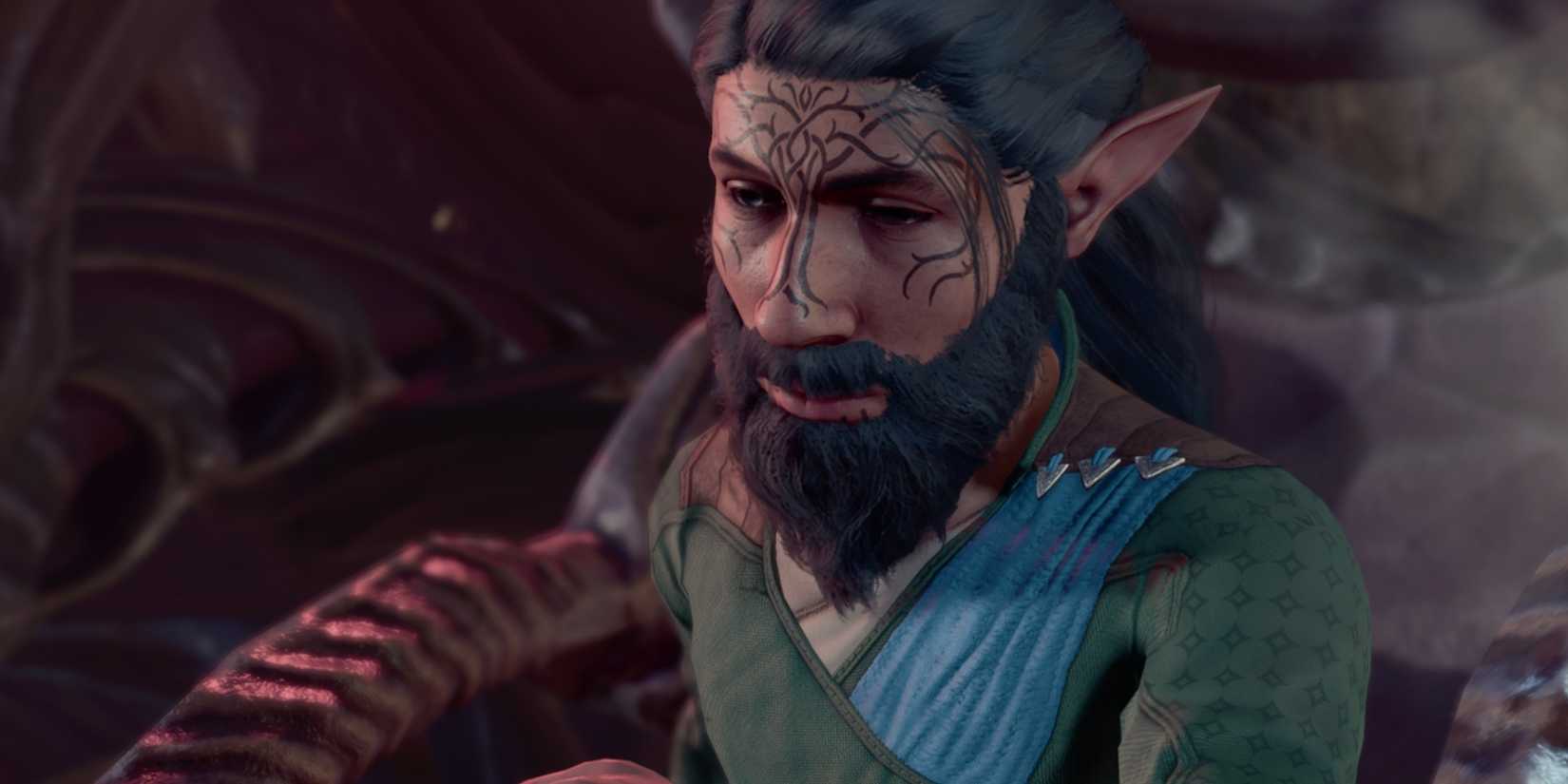 Baldur's Gate 3 Gnome Wizard Tav Waking Up In A Mindflayer Pod In The Nautiloid