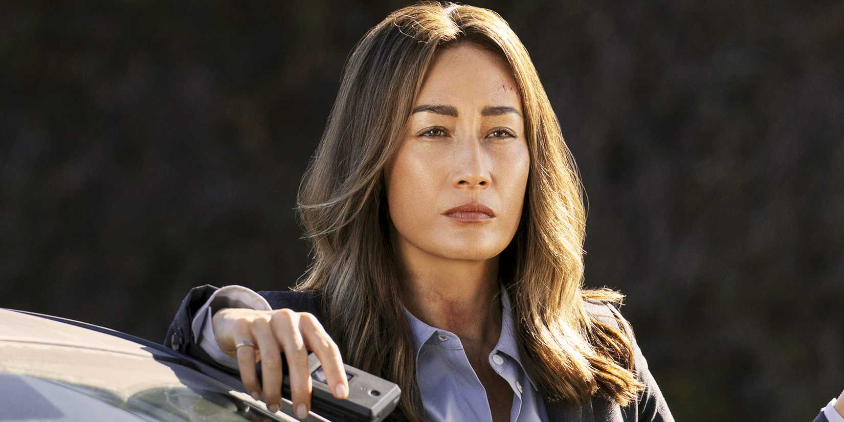 Renee Ballard looks serious in Prime Video's Ballard.
