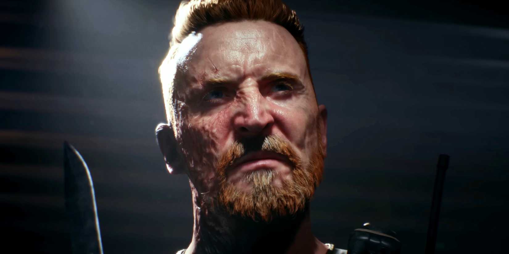 Персонаж Battlefield 6 с шрамами, выражающий недовольство.