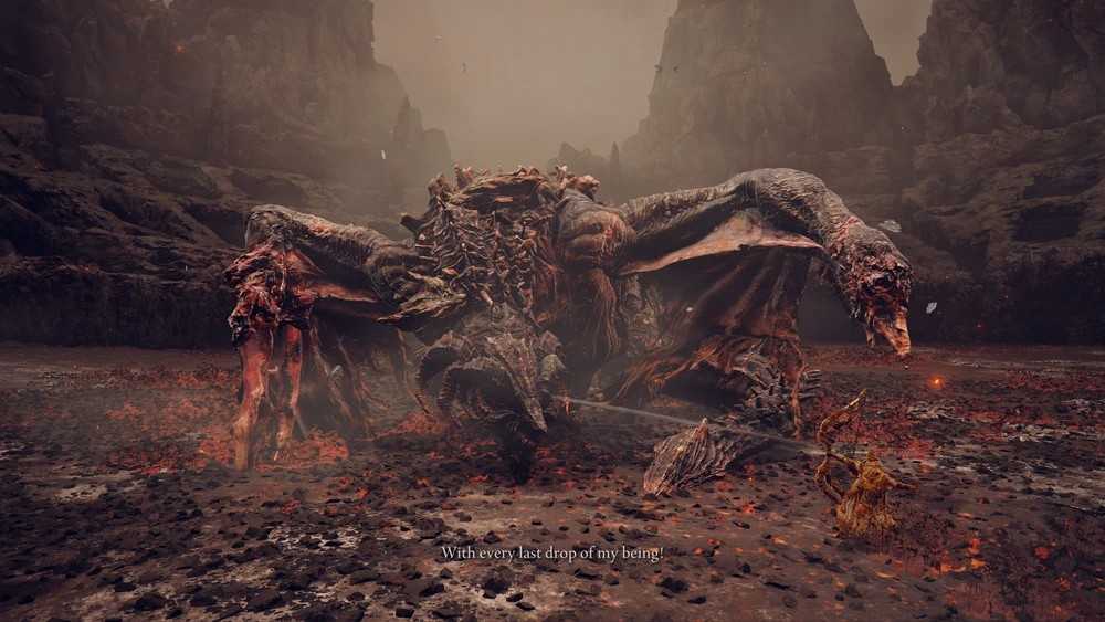 Bayle The Dread dragon from elden ring