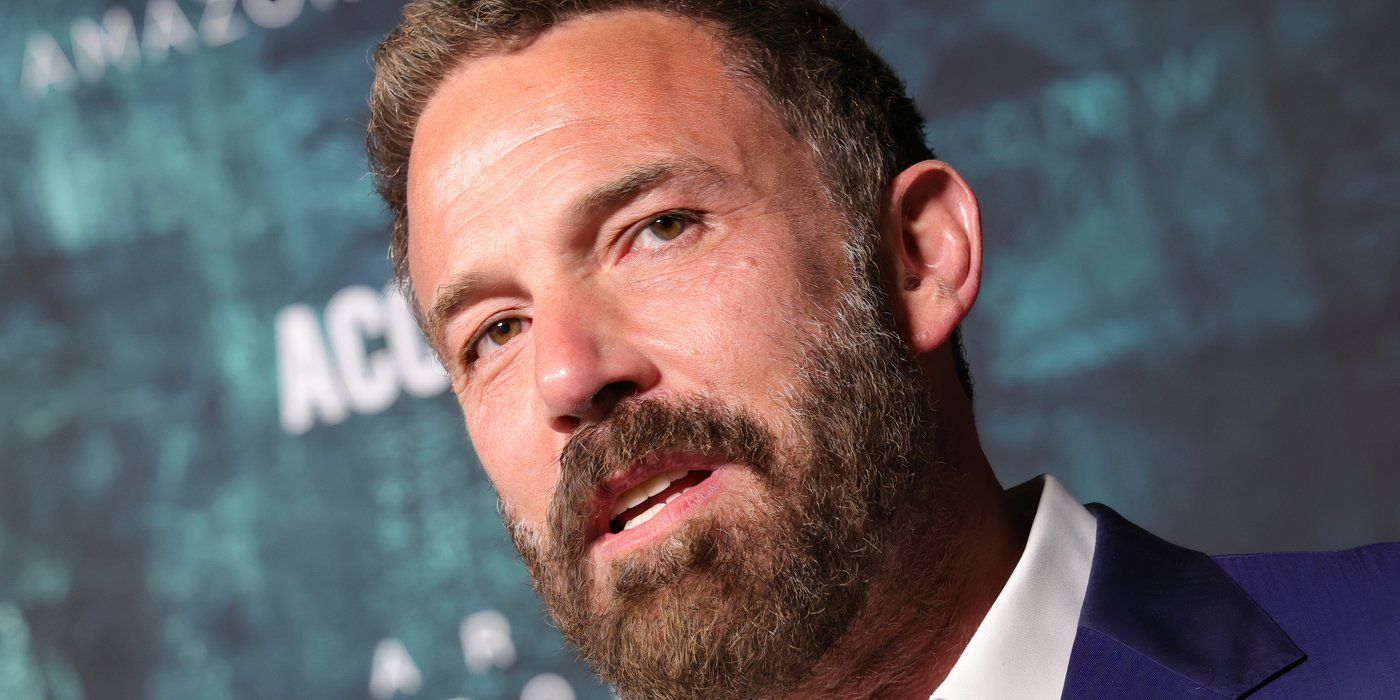Close-up of Ben Affleck in a red carpet photo
