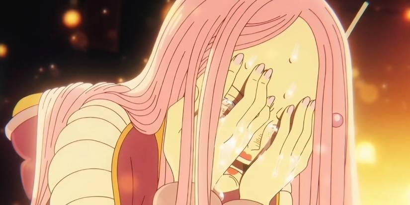 Bonney pleure après avoir appris le passé de son père.