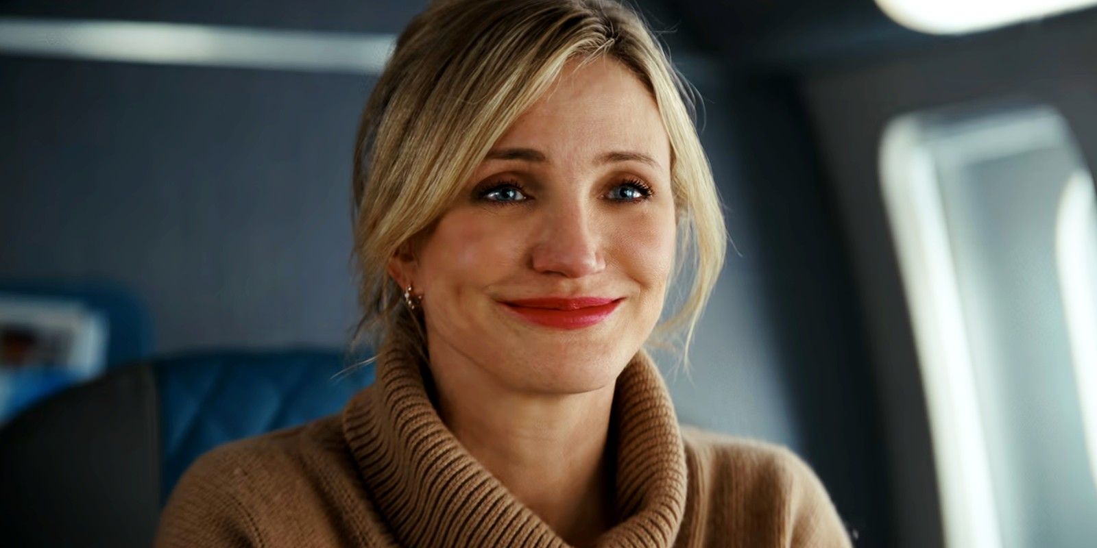 Cameron Diaz sorridente in Back in Action