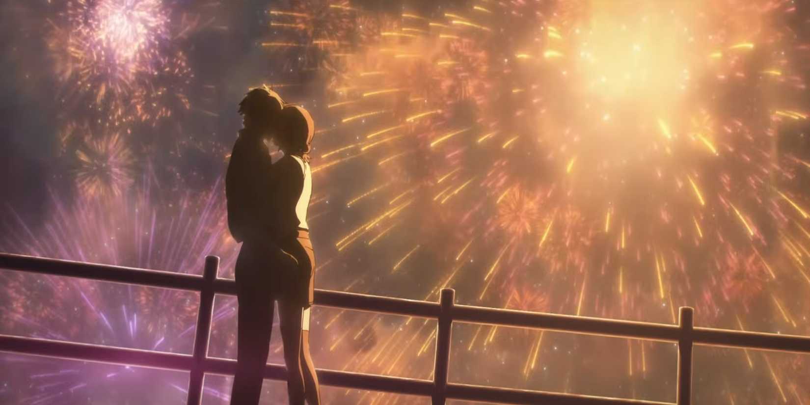 How the Ending of Chainsaw Man: The Movie Denji and Reze kiss