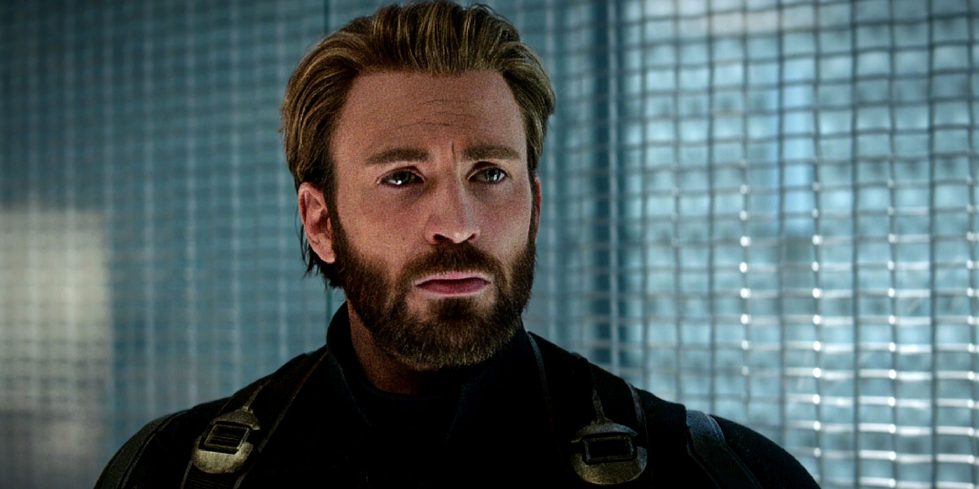 Steve Rogers all’interno dell’HQ degli Avengers in Infinity War