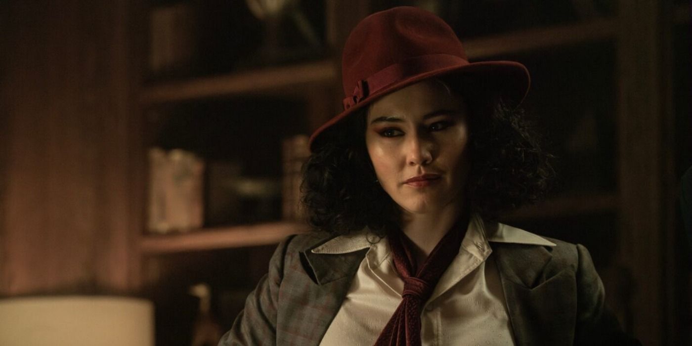 Christina Chong La'an as Amelia Moon in Star Trek Strange New Worlds Space Adventure Hour