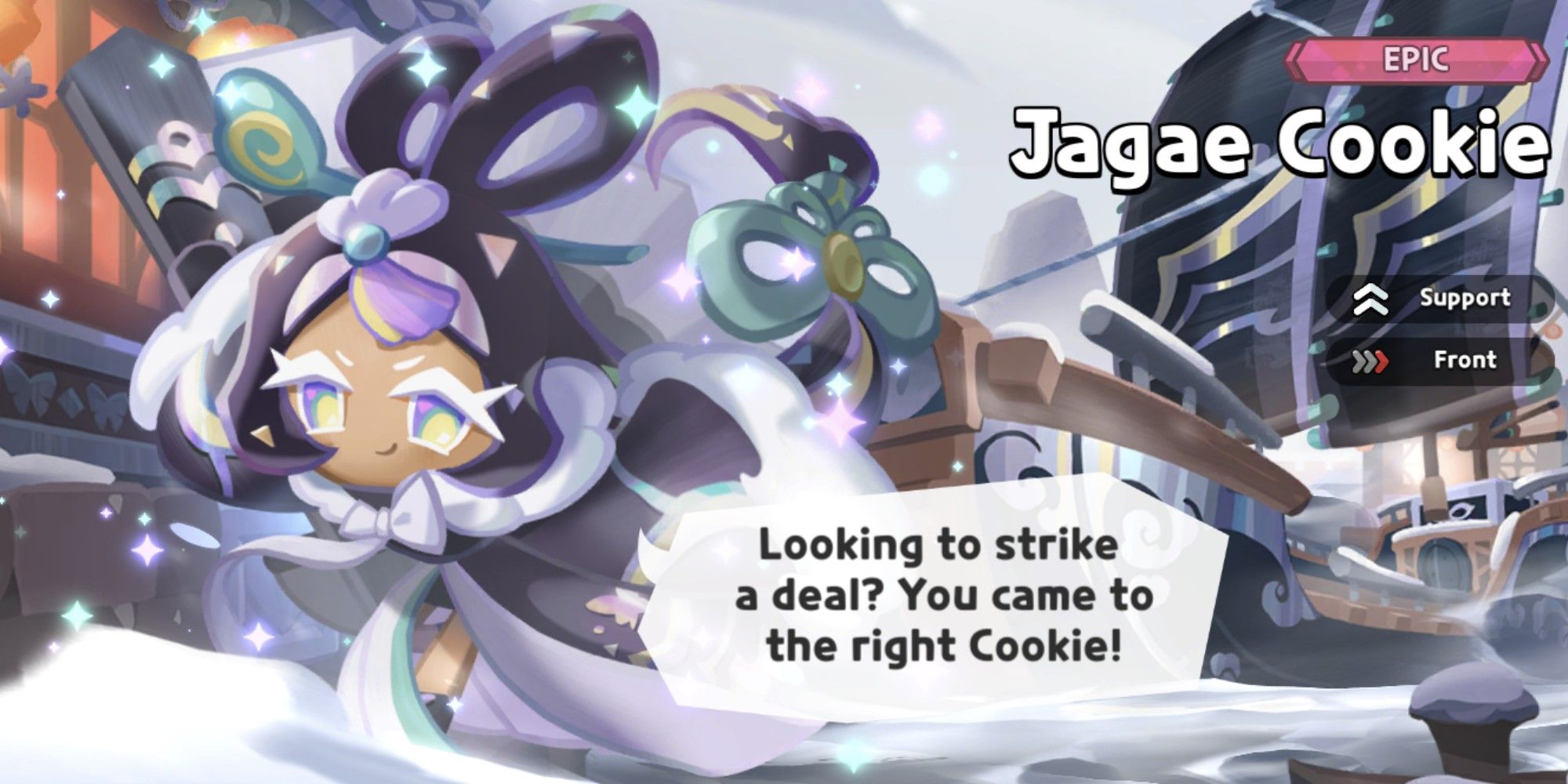Jagae Cookie From Cookie Run Kingdom's First Encounter Gacha Art with the quote 