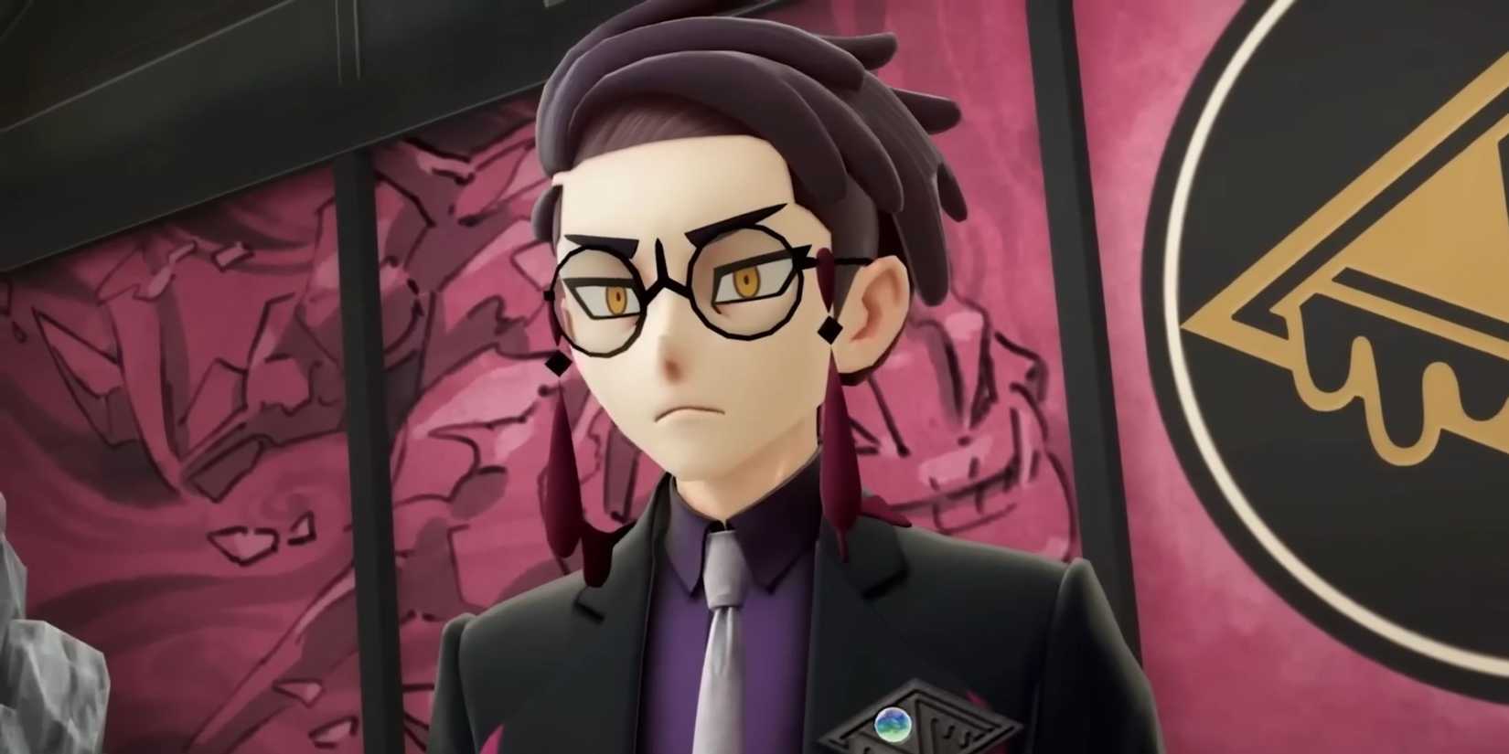 Corbeau looking mad in Pokemon Legends Z-A.