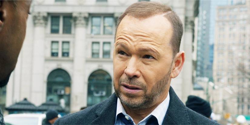 Danny looking surprised in Blue Bloods season 14, episode 1