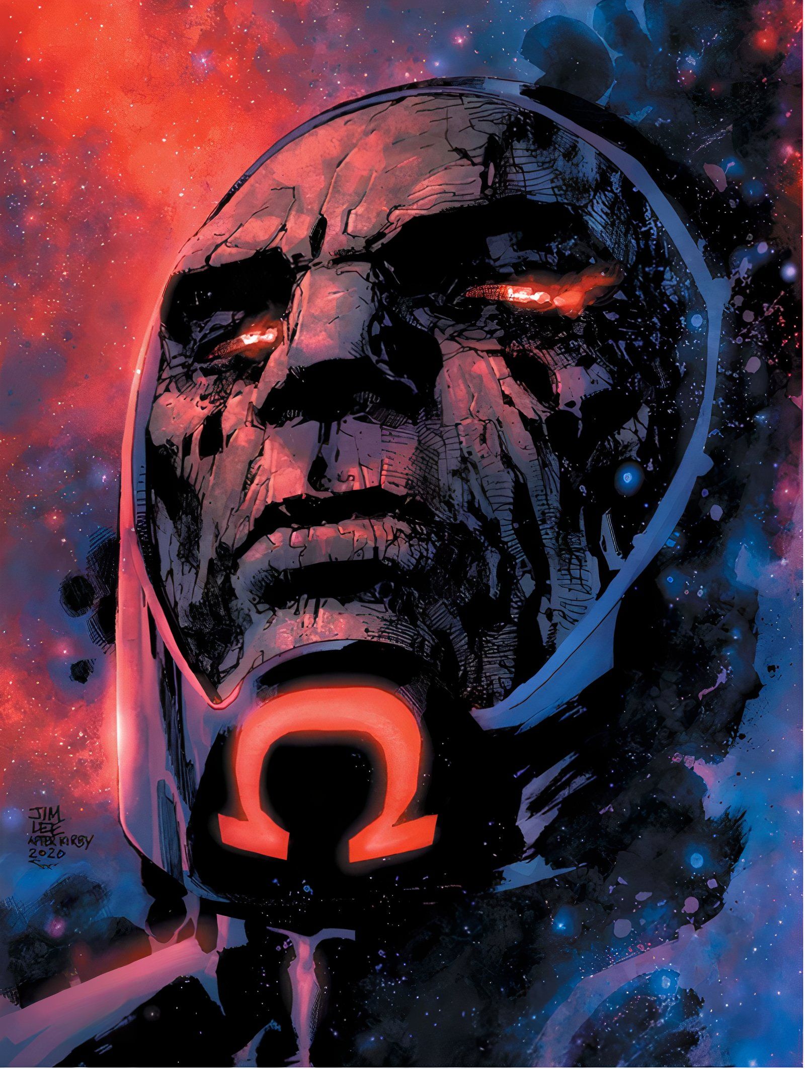 Copertina variante di DC K.O. #1 con Darkseid
