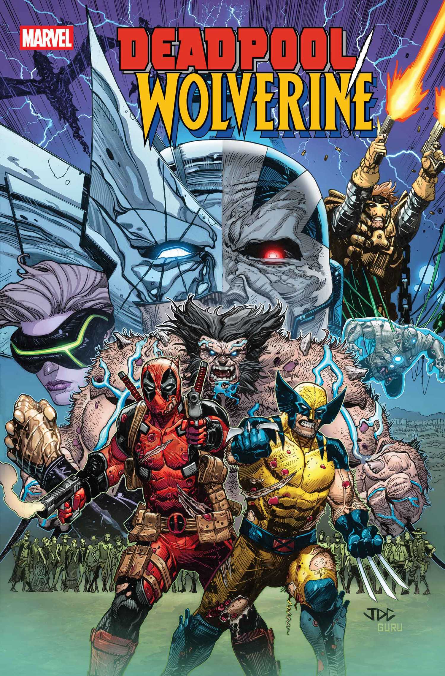 Deadpool Wolverine #10 Comic Cover Art