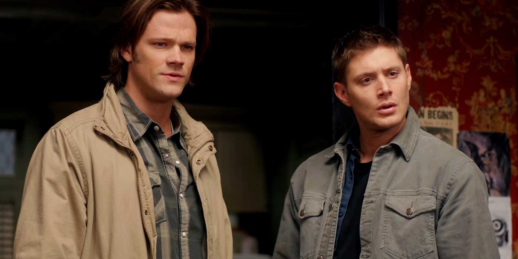 Jared Padalecki e Jensen Ackles em Supernatural