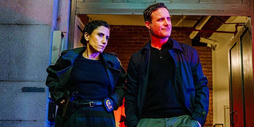 Detetives Wallace e Olivia em cena de Dexter: Resurrection.