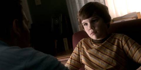 Young Dexter Morgan (Nicholas Vigneau) in Dexter season 7, episode 1