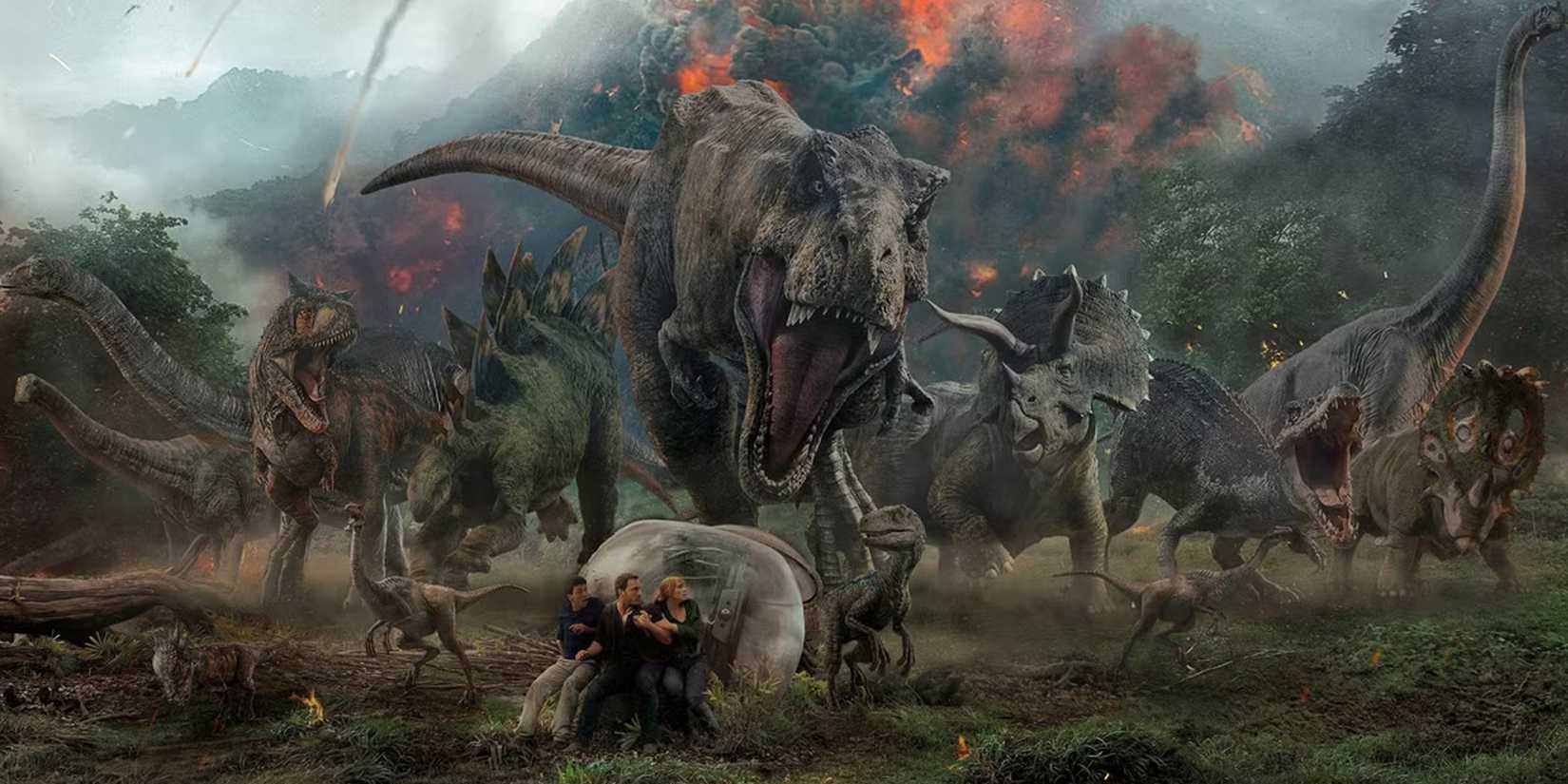 Dinosaurs in Jurᴀssic World Fallen Kingdom