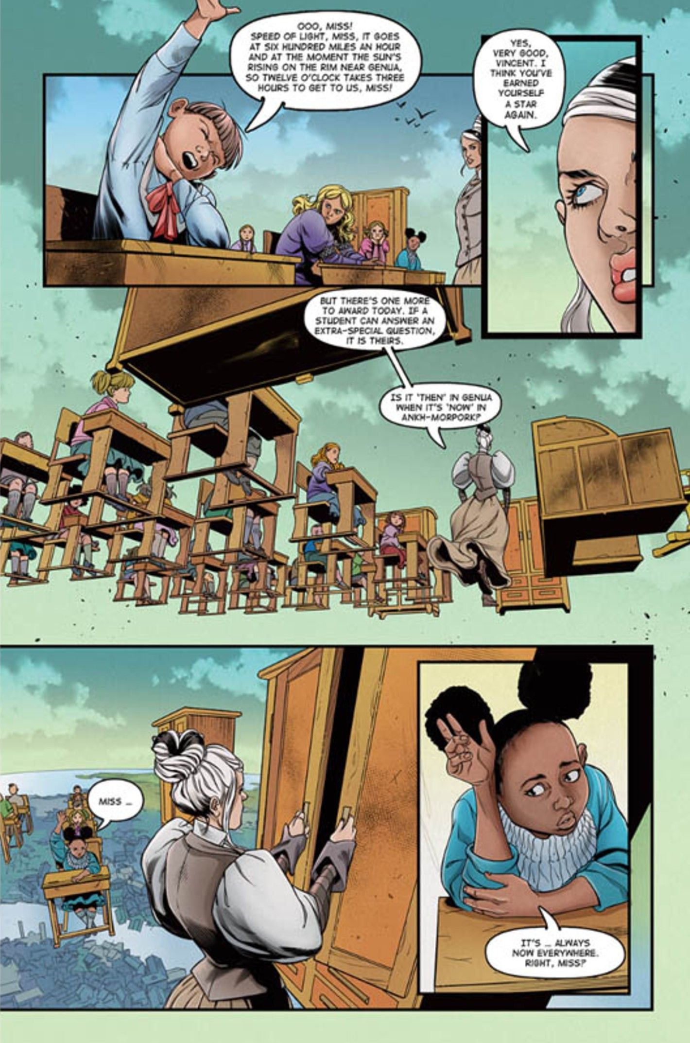 Discworld Thief of Time comic preview