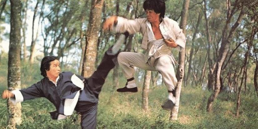 Dorian Tan jumps in the air in Hot Cool and Vicious