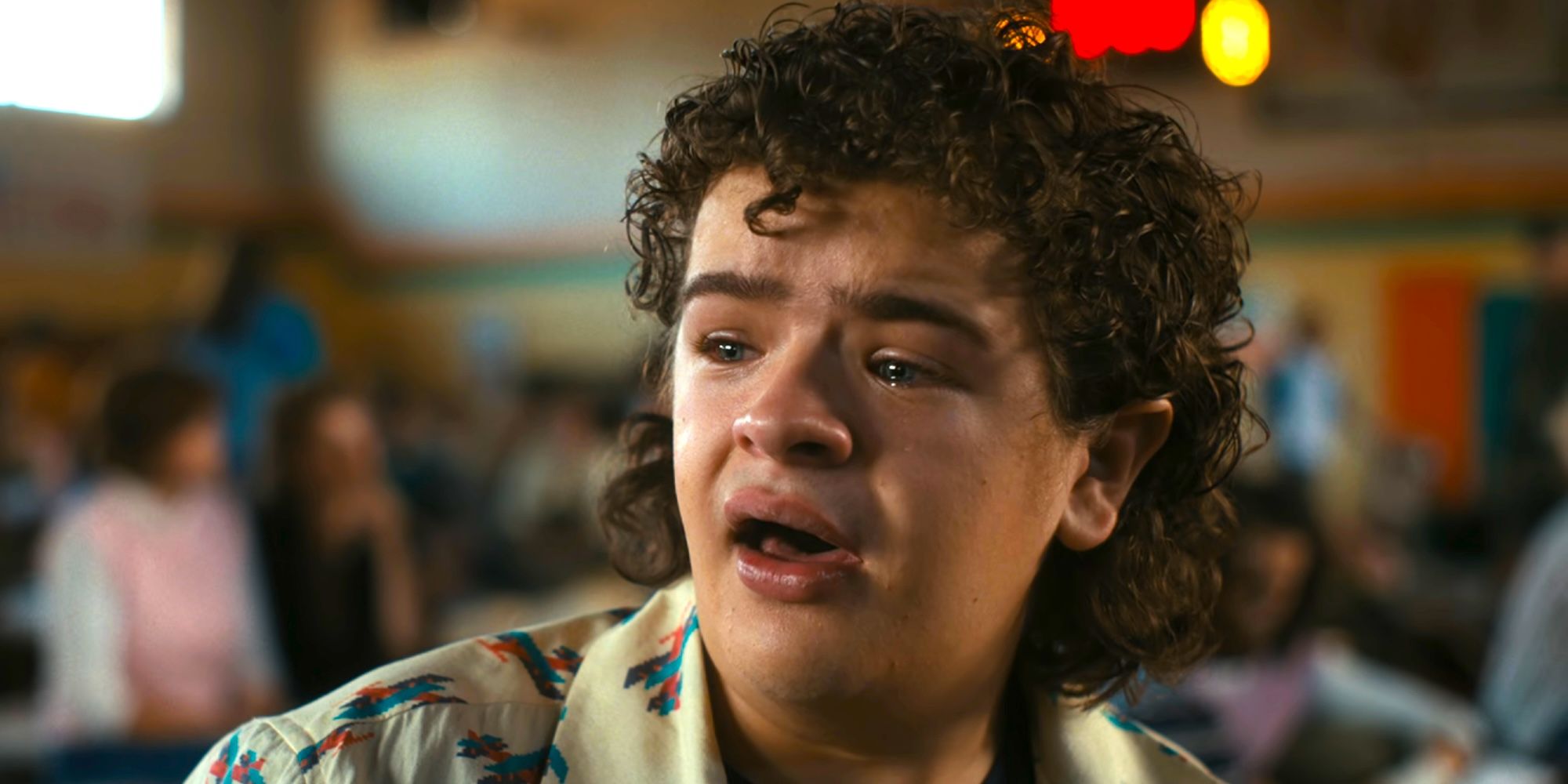 Dustin speaking while crying in Stranger Things season 4 episode 9