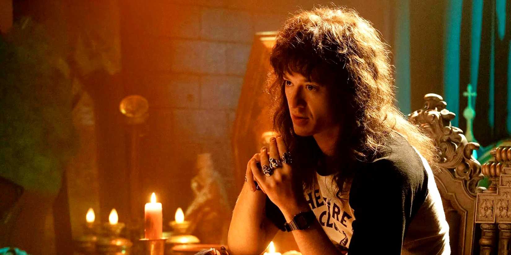 Joseph Quinn como Eddie Munson em Stranger Things