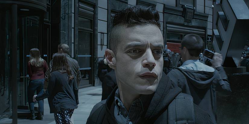 Elliot terrified in Mr Robot season 3