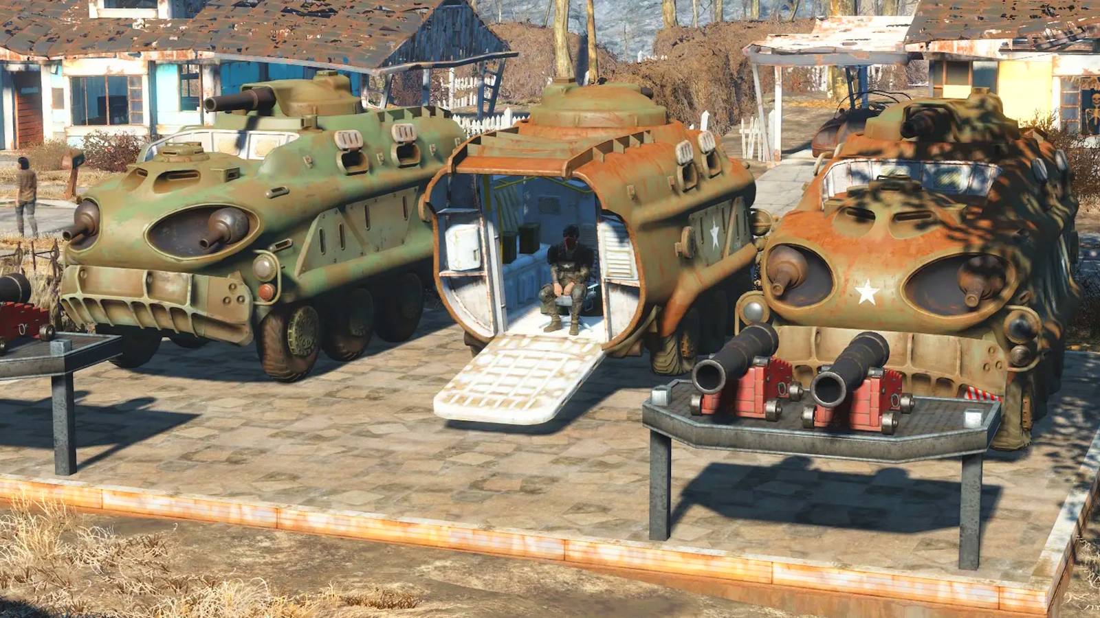 Fallout 4 Buildable Vehicles 10 Fallout 4 Mods To Level Up Your Settlement Building