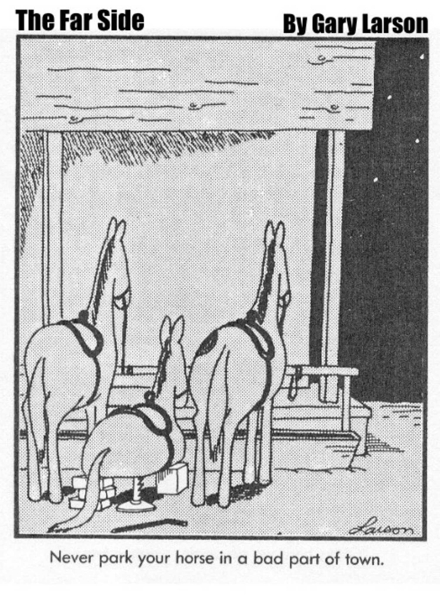 The Far Side Loves Horses, And These 10 Comics Shows Why