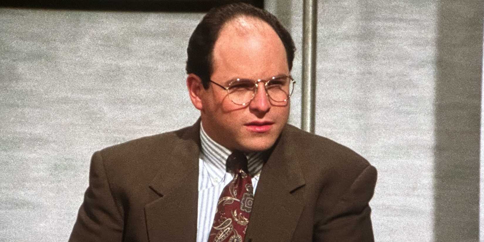 George in Mr Lippman's office in Seinfeld