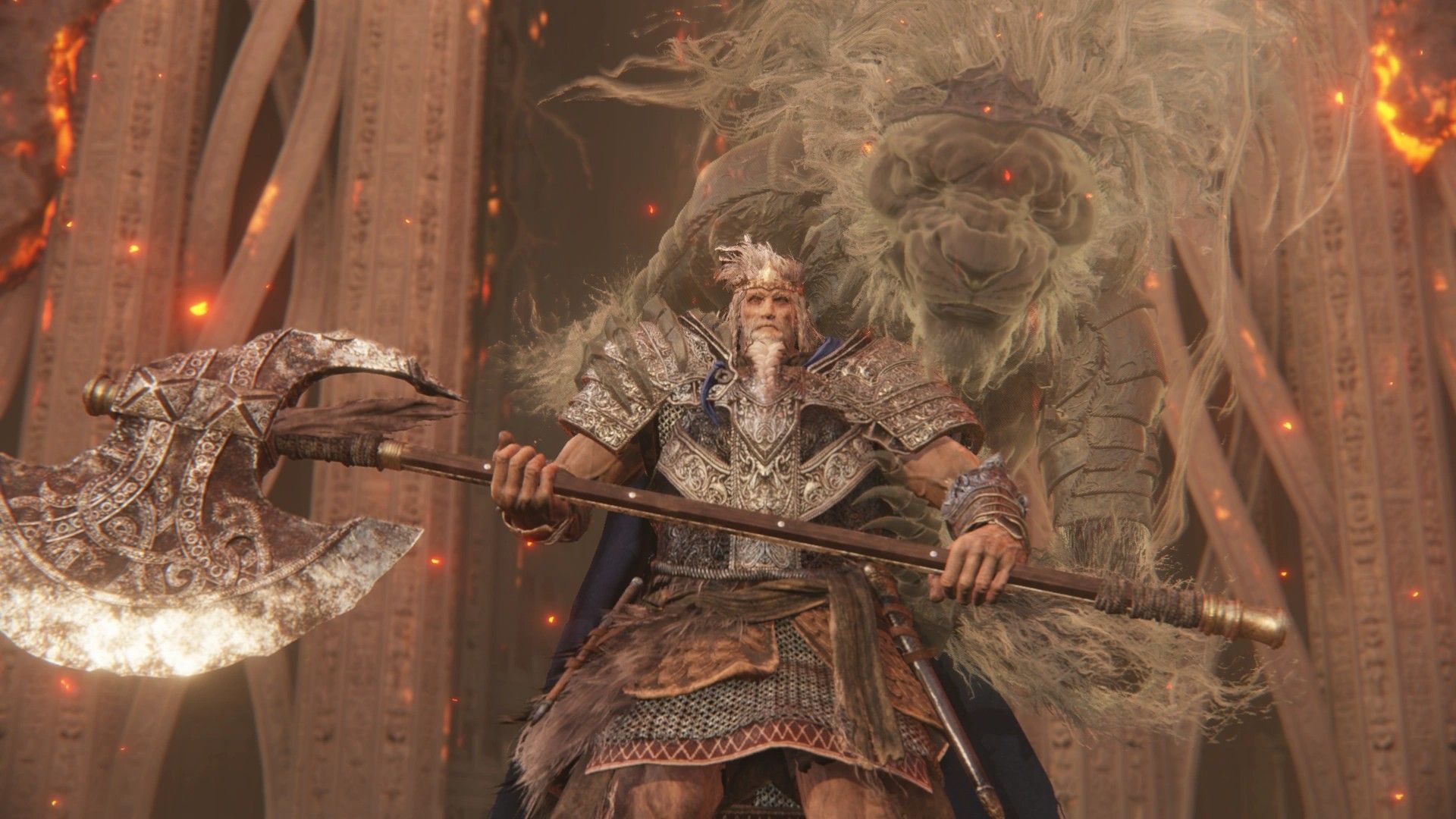 godfrey-first-elden-lord-charging-at-the-player-in-elden-ring-1 Elden Ring: 15 Hardest Boss Battles, Ranked