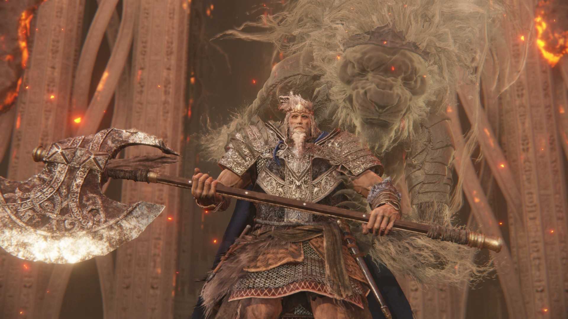 godfrey-first-elden-lord-charging-at-the-player-in-elden-ring-1 Elden Ring: 15 Hardest Boss Battles, Ranked