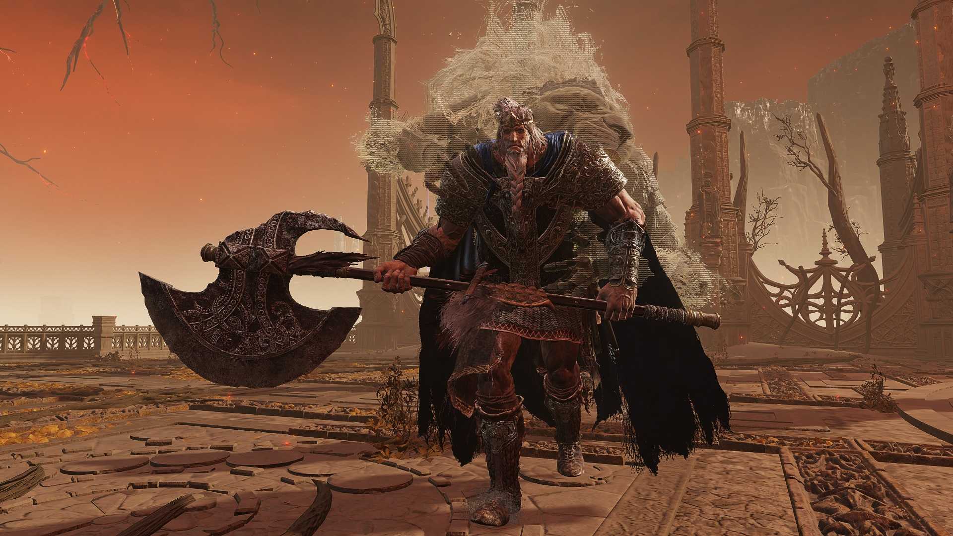 godfrey-first-elden-lord-charging-at-the-player-in-elden-ring Elden Ring: 15 Hardest Boss Battles, Ranked