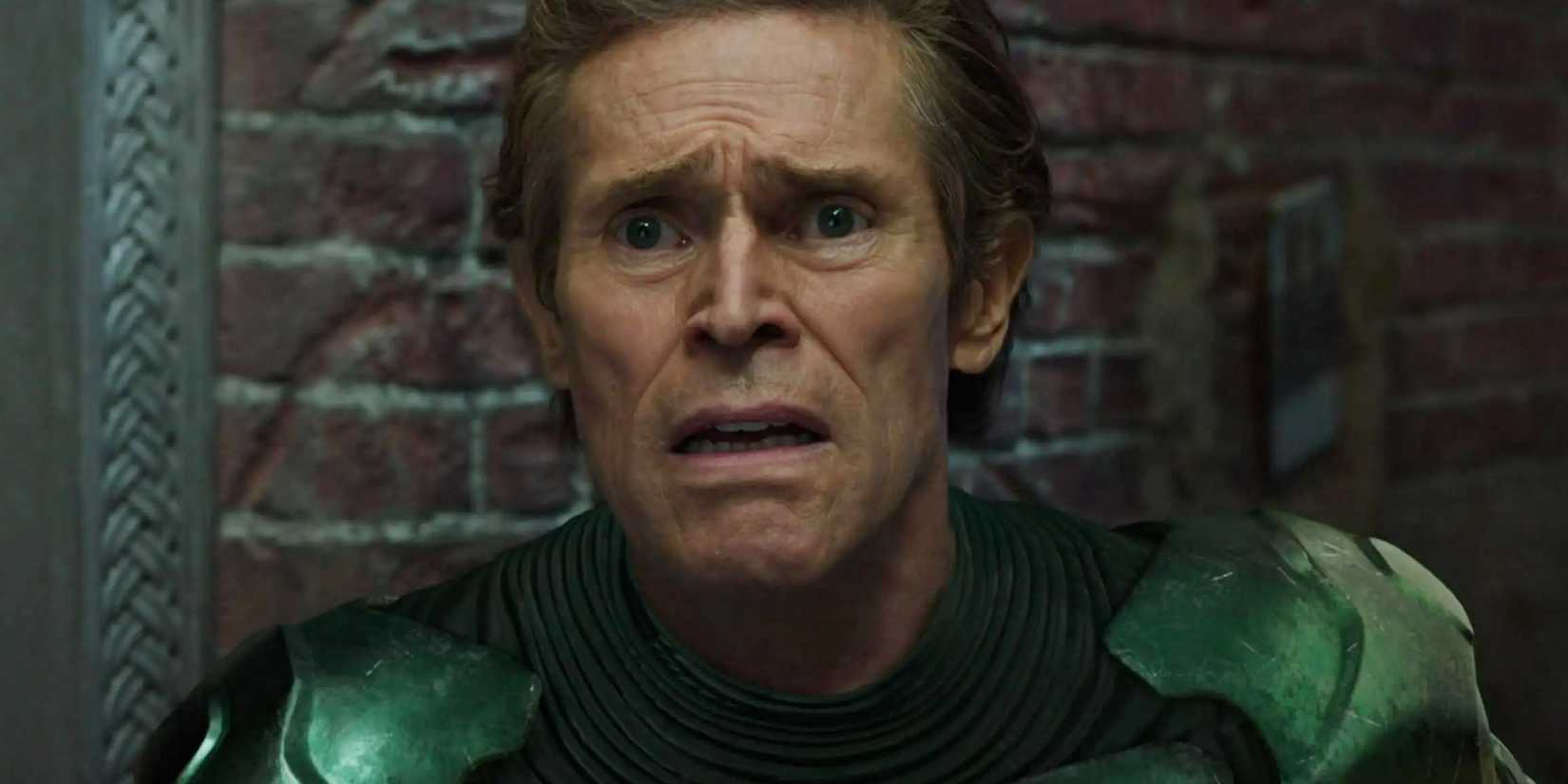 Green Goblin looking sad in Spider-Man No Way Home