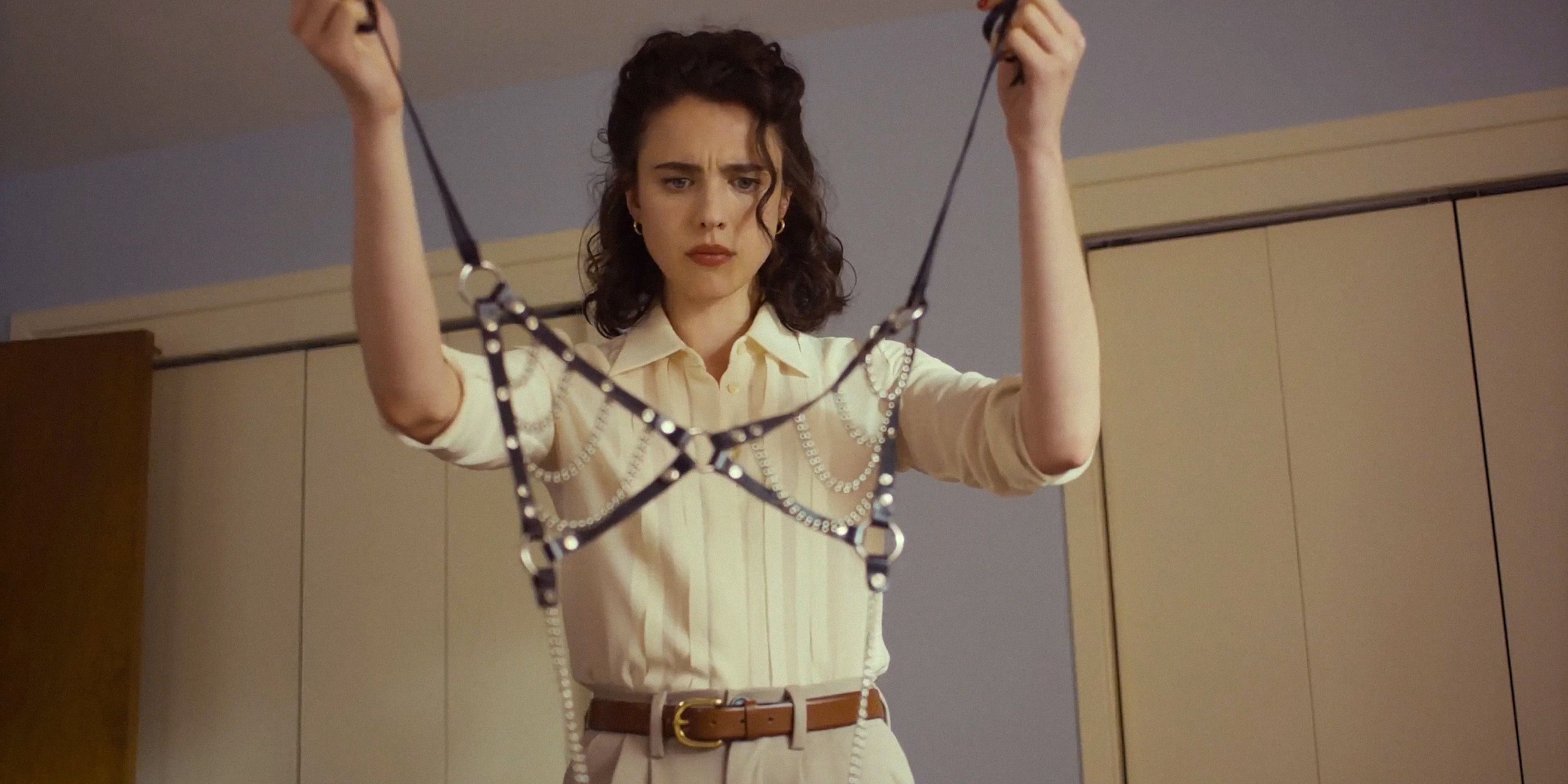 Kristen Connolly em uma cena de Honey Don't!.