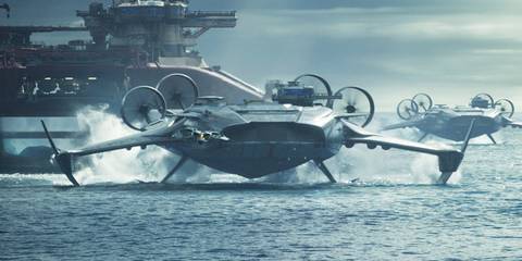 Human vehicles in Avatar Fire and Ash