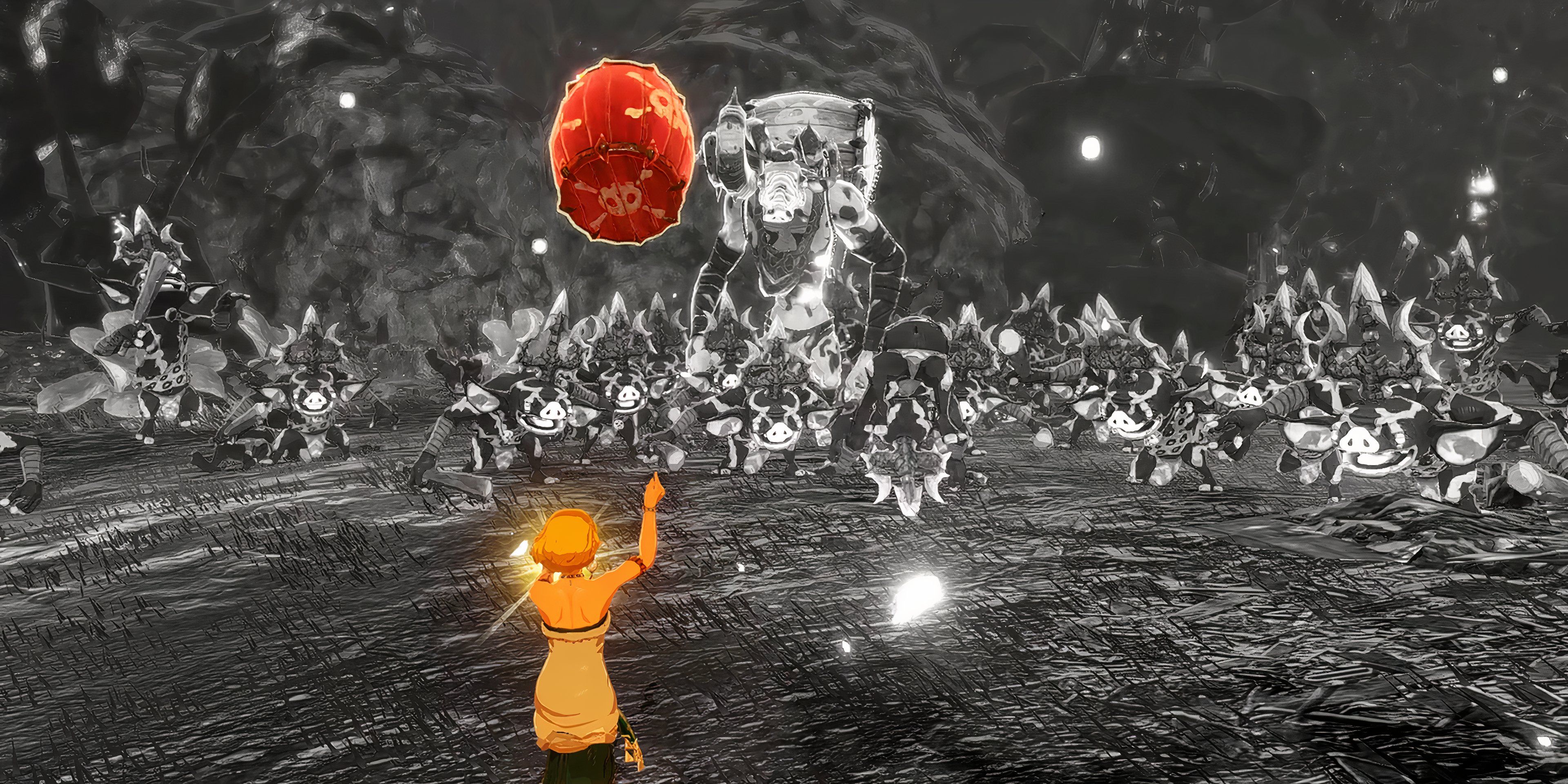 Gameplay di Hyrule Warriors: Age of Imprisonment durante il showcase Nintendo Direct