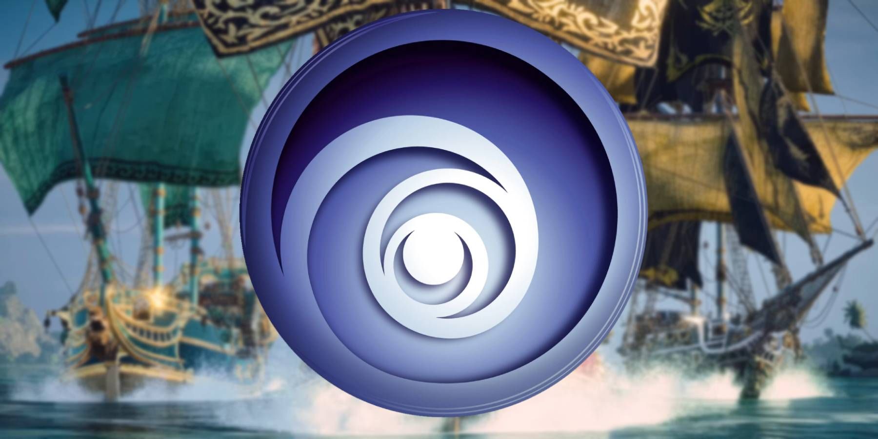 Ubisoft logo over Skull and Bones ships