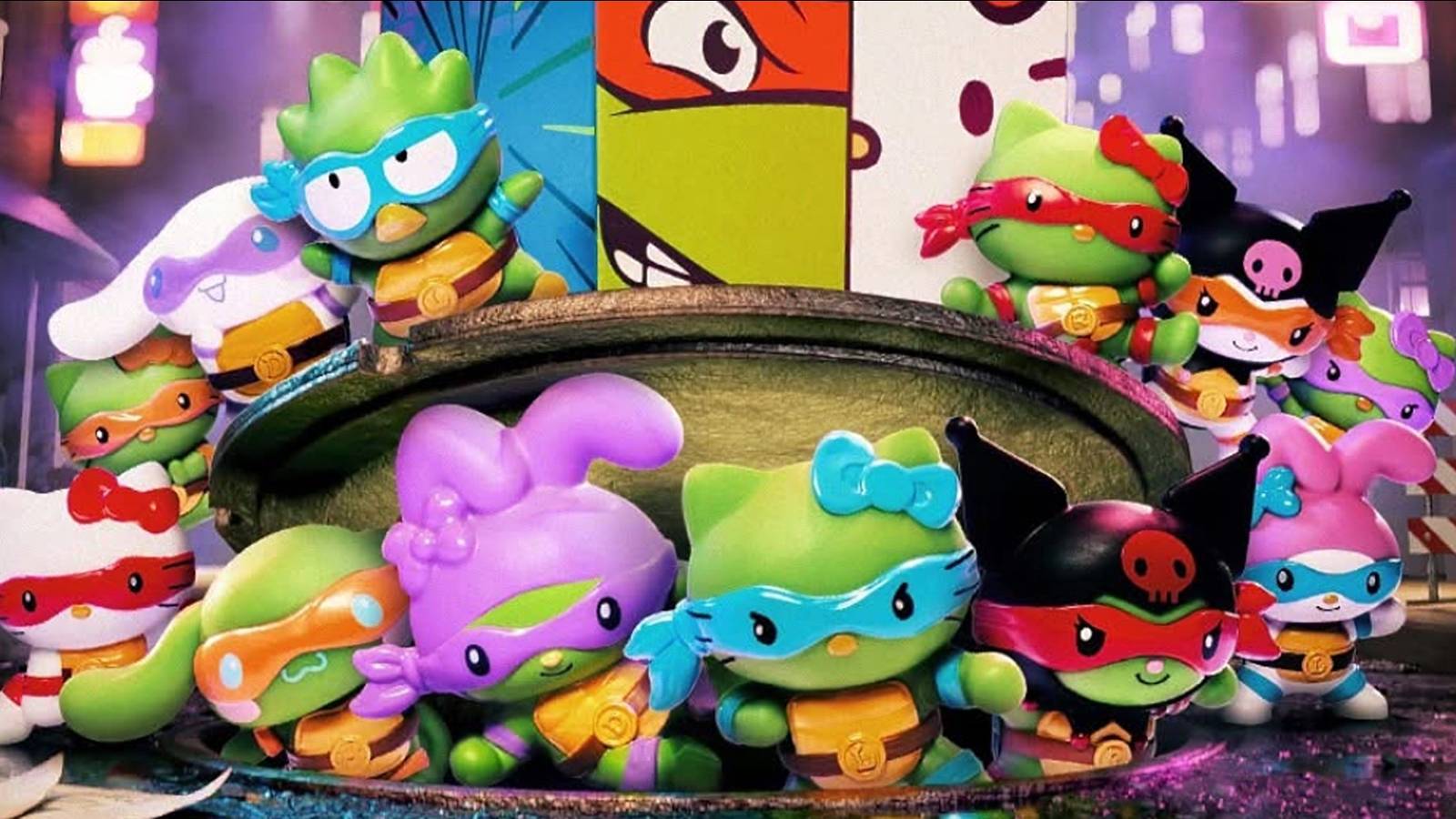 McDonald's Chaotic TMNT x Hello Kitty Toys Are Finally Coming to McDonald's Chaotic TMNT x Hello Kitty Toys Are Finally Coming to
