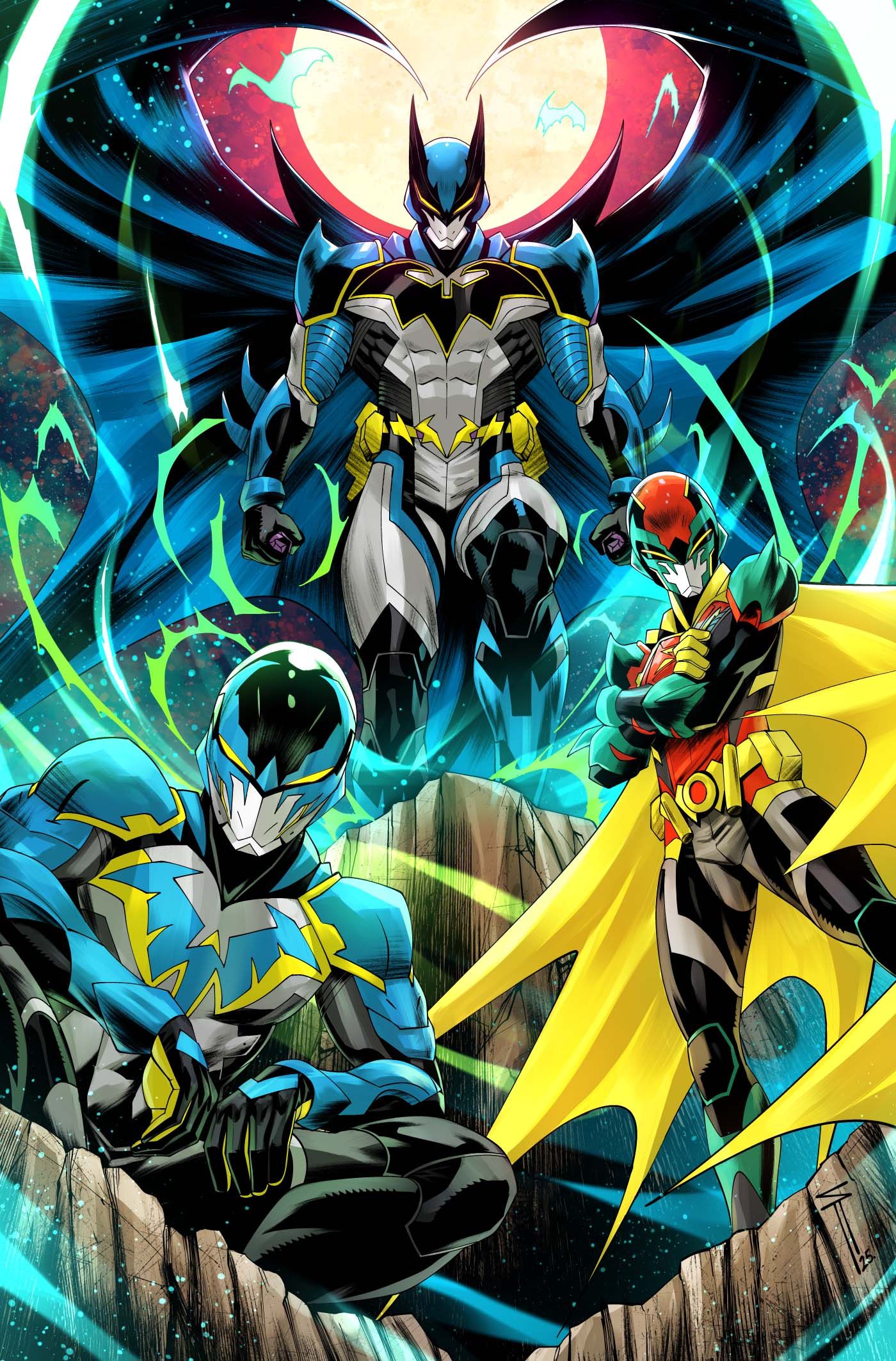 Batman's Radical New Power Ranger Suit Unveiled in Immortal Legend #1