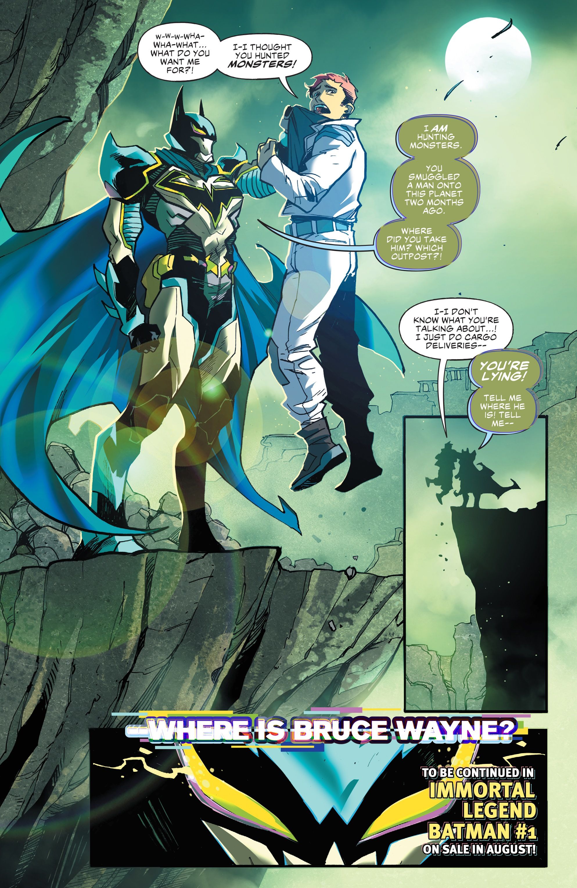 Batman's Radical New Power Ranger Suit Unveiled in Immortal Legend #1