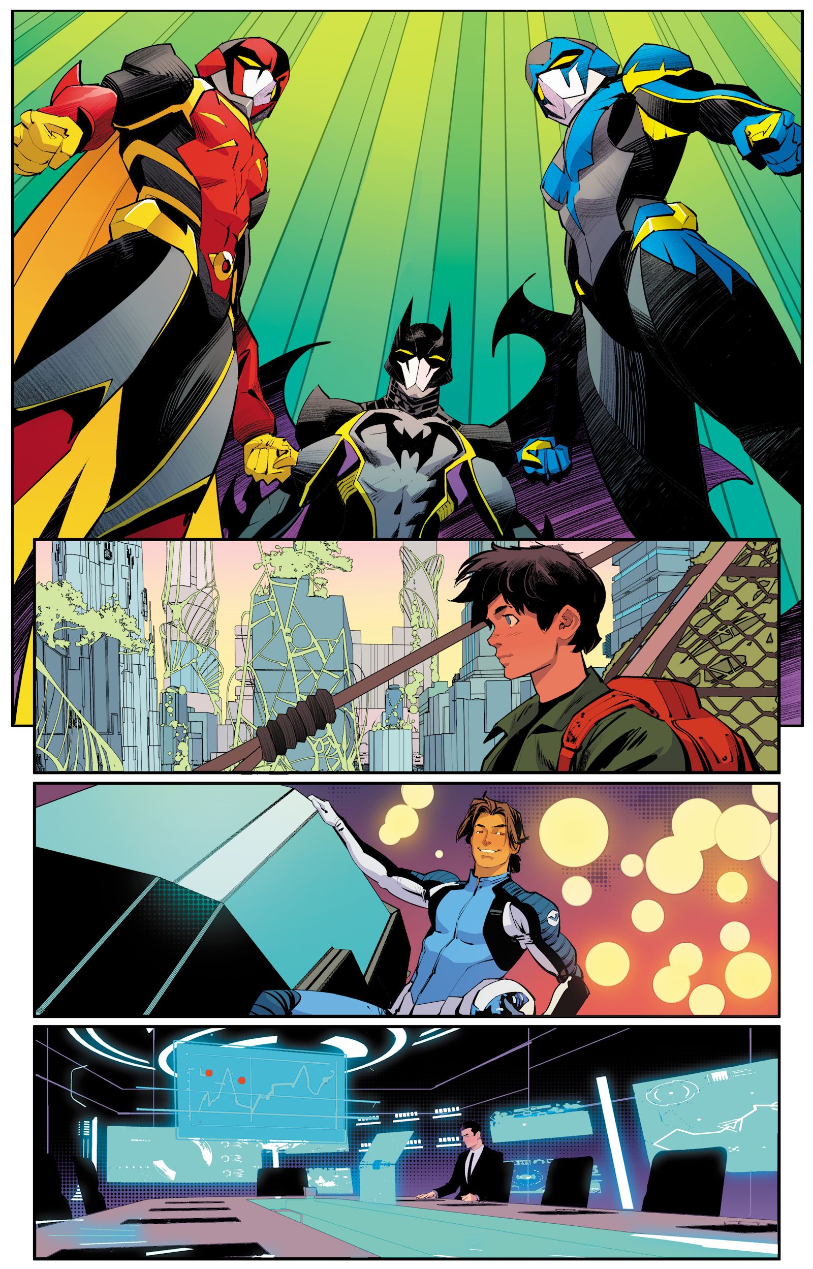 Batman's Radical New Power Ranger Suit Unveiled in Immortal Legend #1