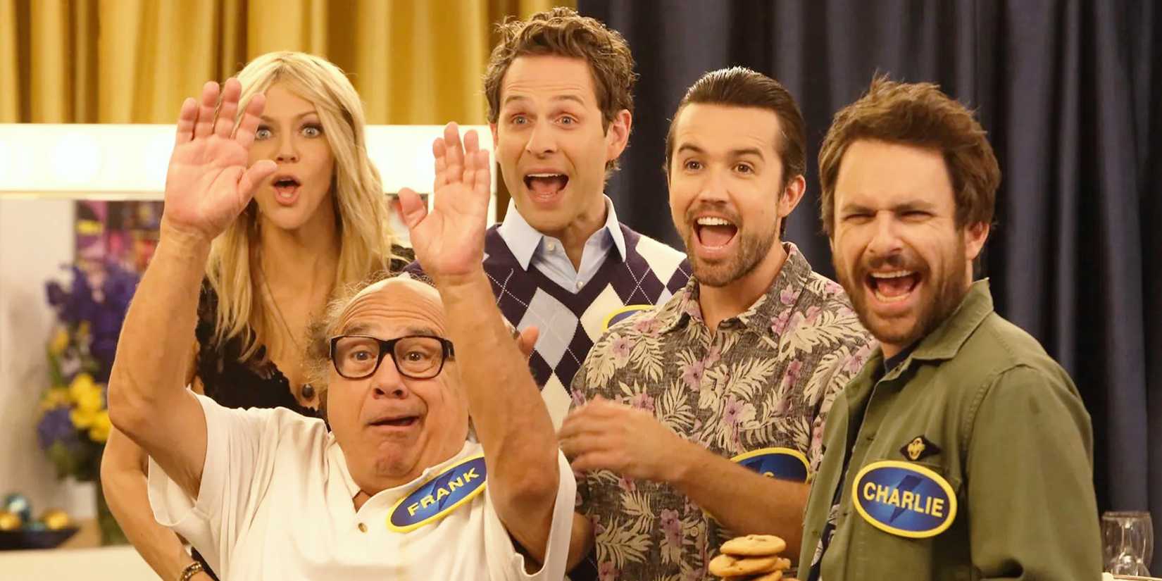 It's Always Sunny in Philadelphia Cast Cheering on Family Feud